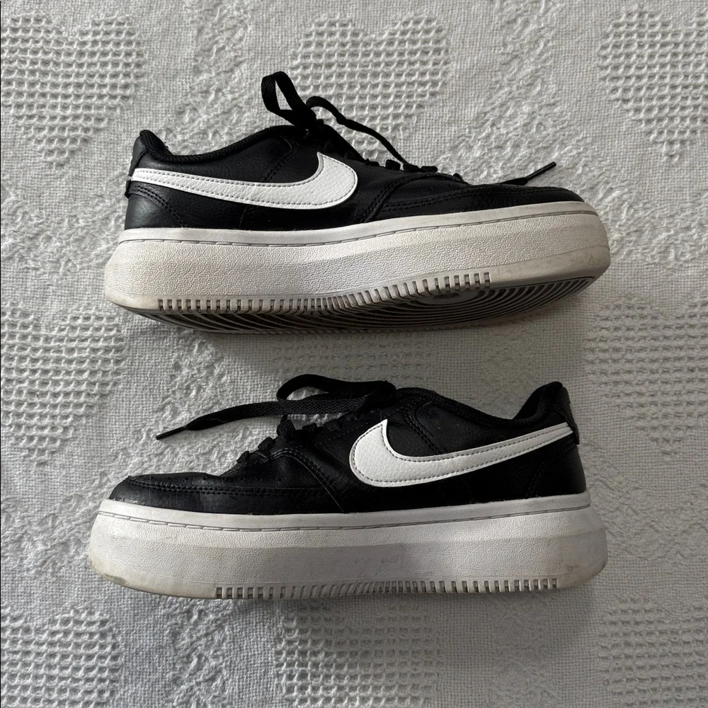 Nike Court Vision Alta Leather Platform Sneakers (8.5)